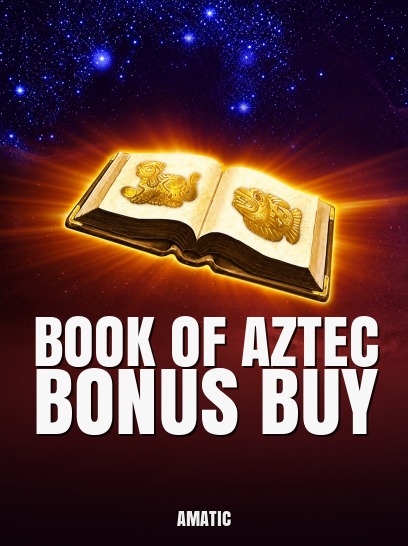 Book of Aztec Bonus Buy AI lobby asset